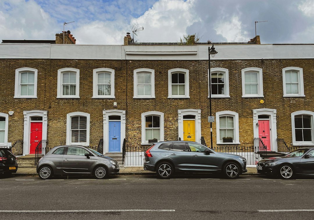 Social housing apartment buildings in Islington, London
